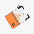 Tennessee Orange - Vertical Leather Wallet