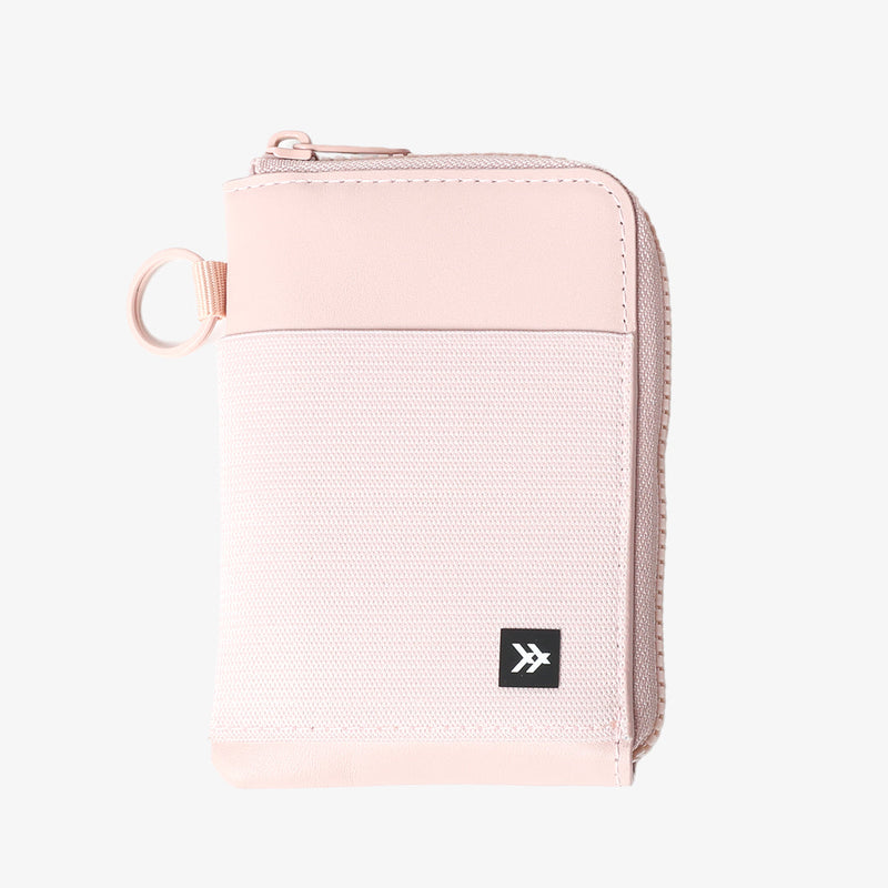 Leather Zip Wallet - Rose Dust - Thread®