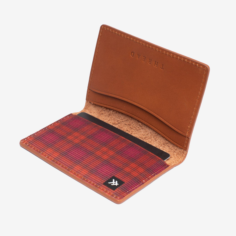 Leather Bifold Wallet - Rosewood - Thread®
